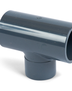 T-piece 50 x 40/50 x 50 PVC